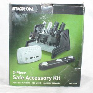 STACK-ON 3 Pieces Safe Accessory Kit:Led Motion Light, Dehumidifier, Pistol Rack